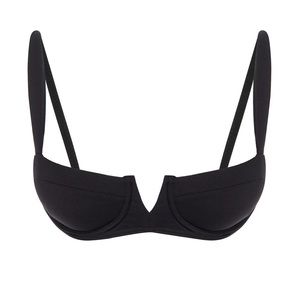 Monday Swimwear Clovelly Top - Black - Large - Brand New With Tags